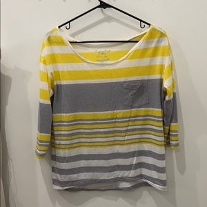 American eagle striped tee